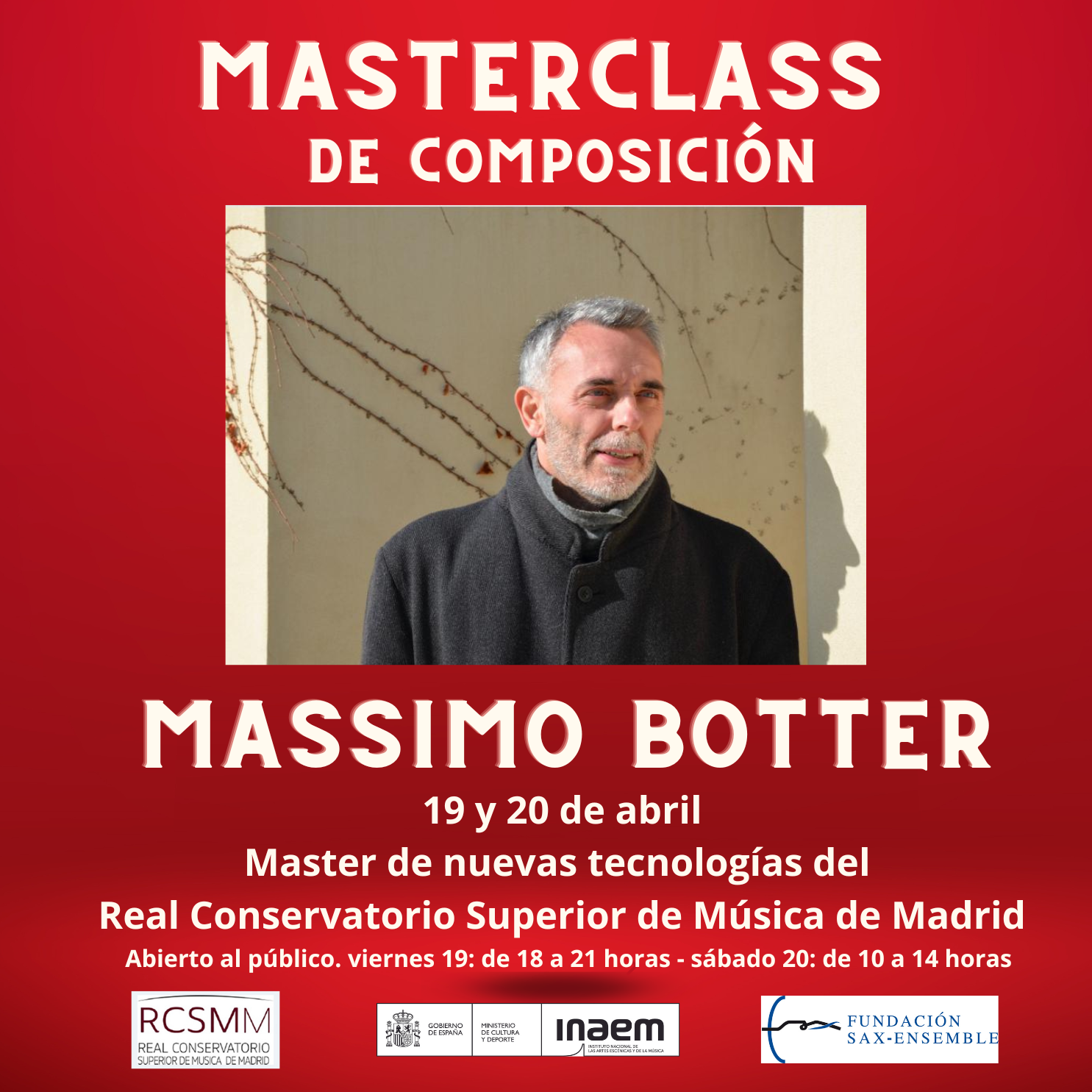 Masterclass Composizione Madrid 2024